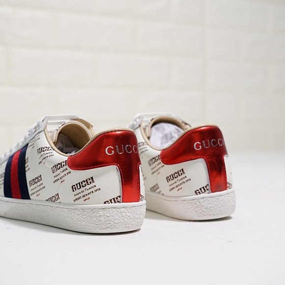 newgUCCI LEATHER CASUAL SHOES FOR WOMEN